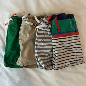 Lot of 4 Mini Boden Shorts - 3T